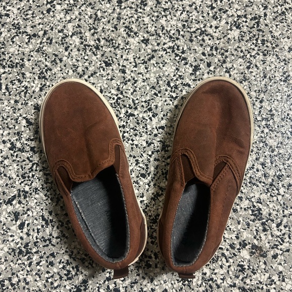 Old Navy Other - Old Navy Brown Kids Slip-On Shoes
